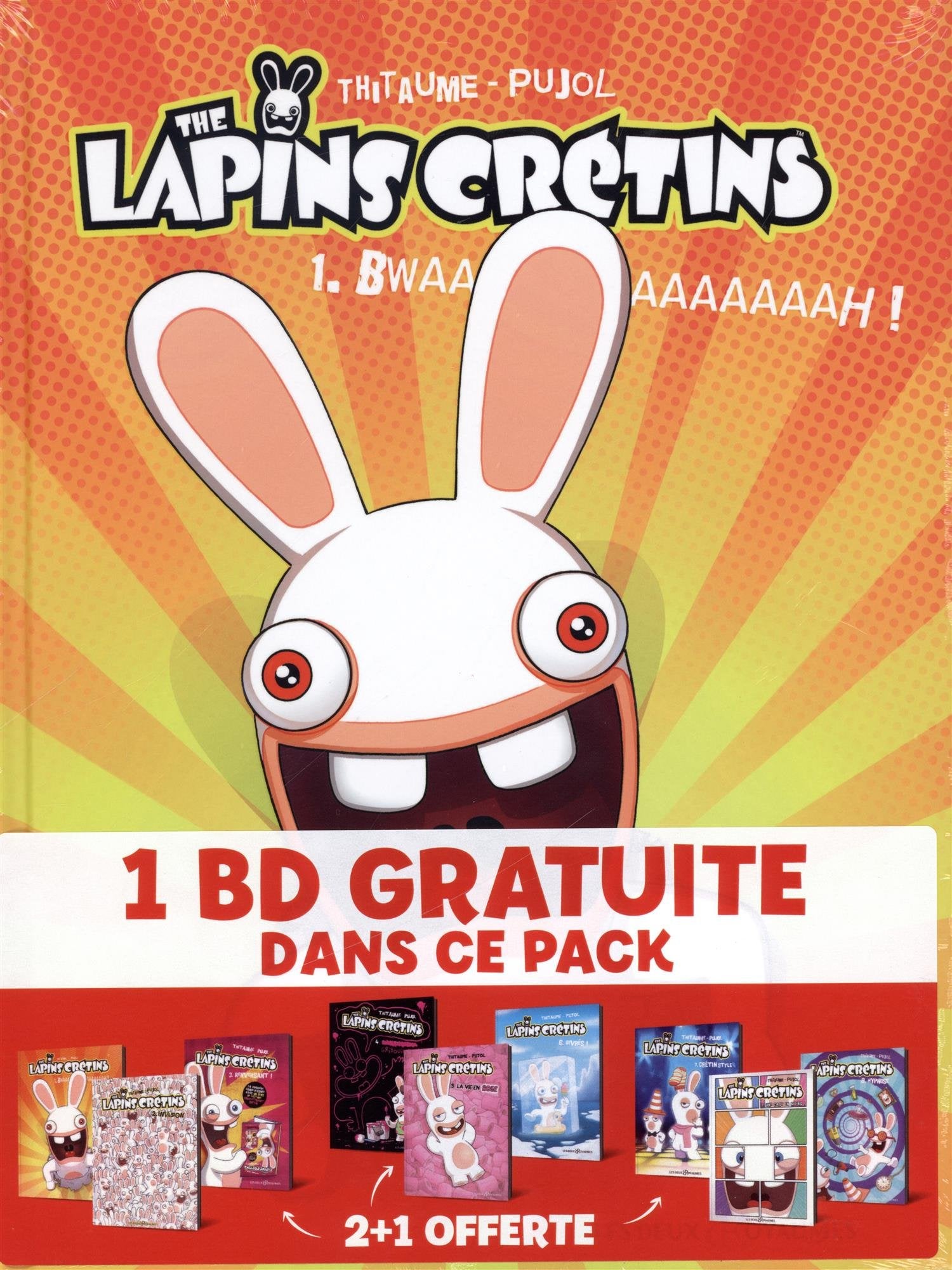 The Lapins Crétins - Pack 2+1 T01 à T03 book