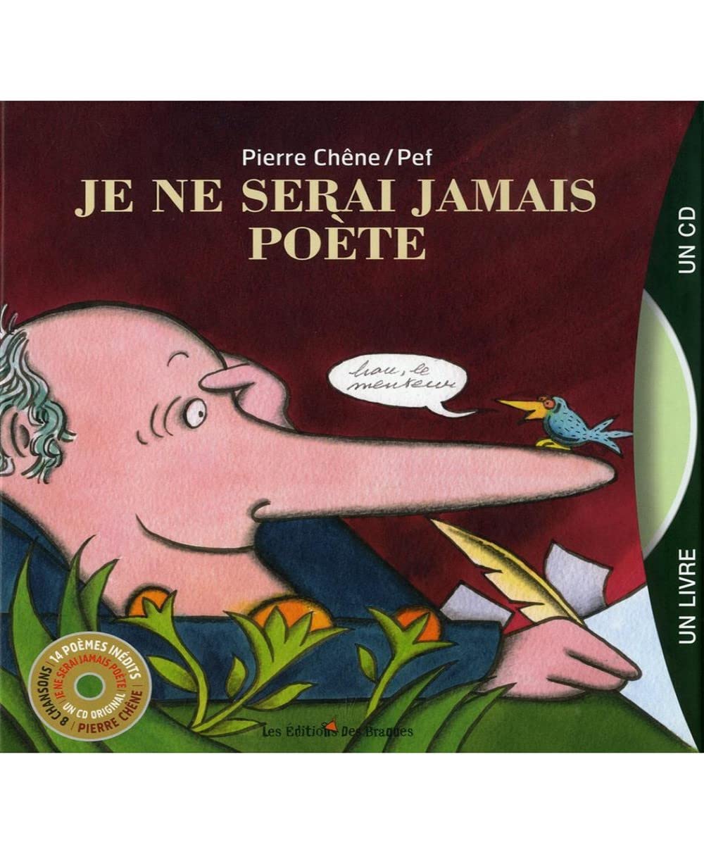 JE NE SERAI JAMAIS POETE livre + CD Novels & Short Stories