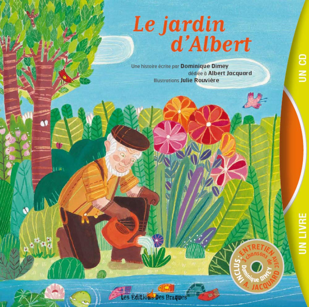 LE JARDIN D'ALBERT livre + CD Novels & Short Stories
