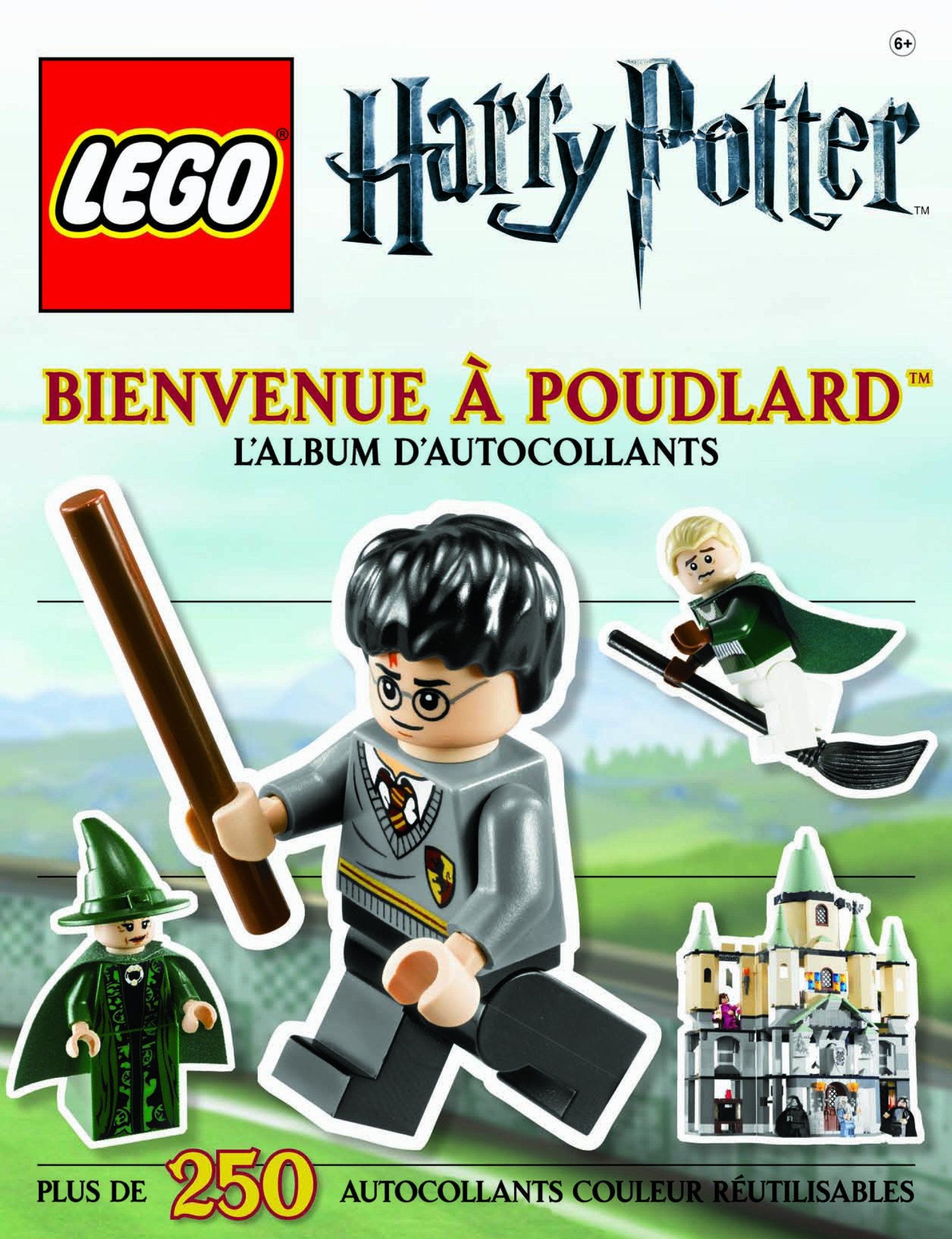 LEGO HARRY POTTER, L'ALBUM D'AUTOCOLLANTS : BIENVENUE A POUDLARD book