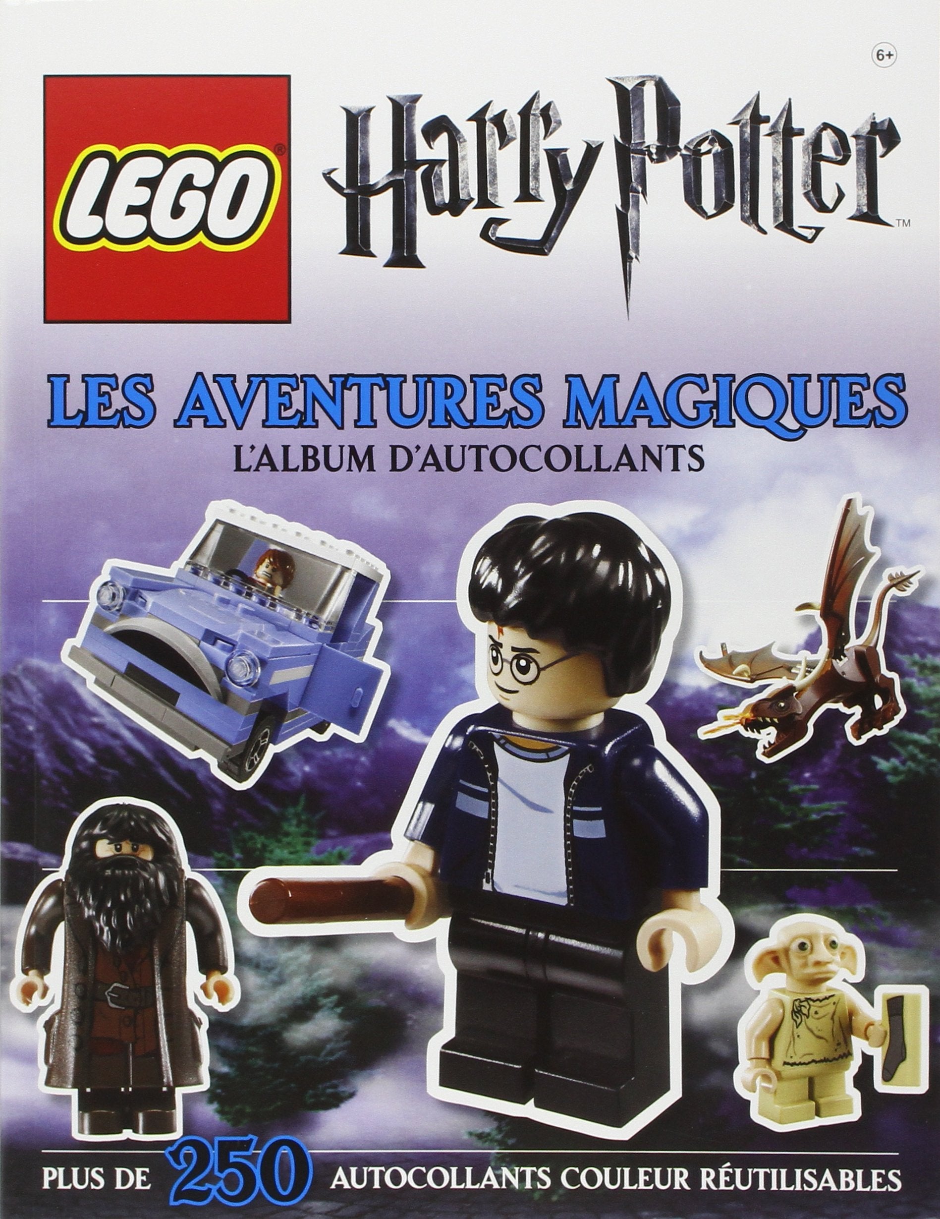 LEGO HARRY POTTER, LE LIVRE D'AUTOCOLLANTS : LES AVENTURES MAGIQUES book