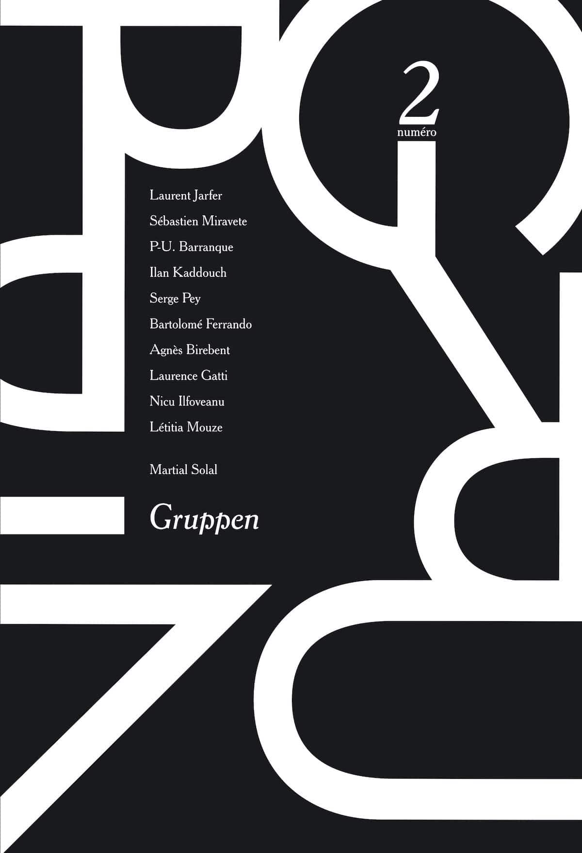 Gruppen n°2: Revue de création transdisciplinaire book