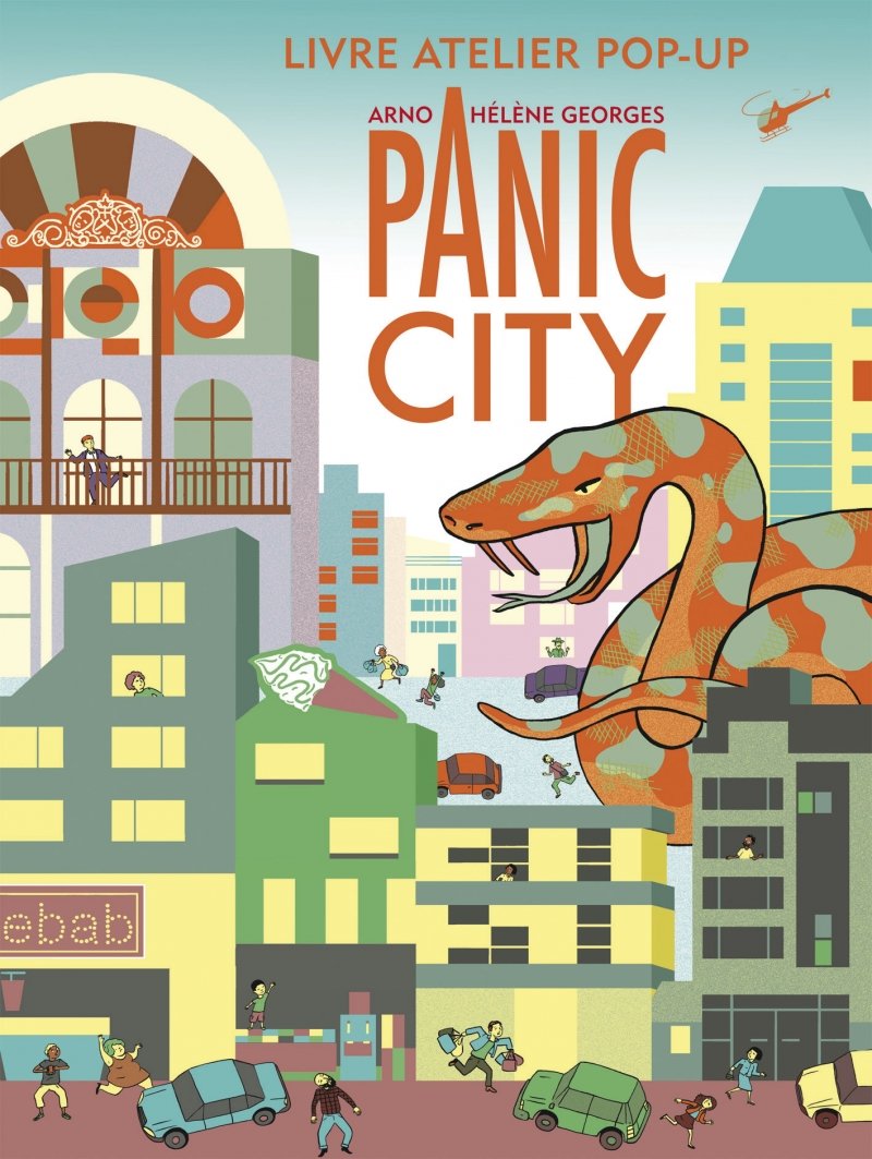 Panic City: Un livre pop-up à construire book