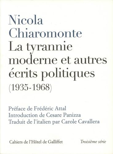 La tyrannie moderne et autres écrits politiques (1935-1968) book