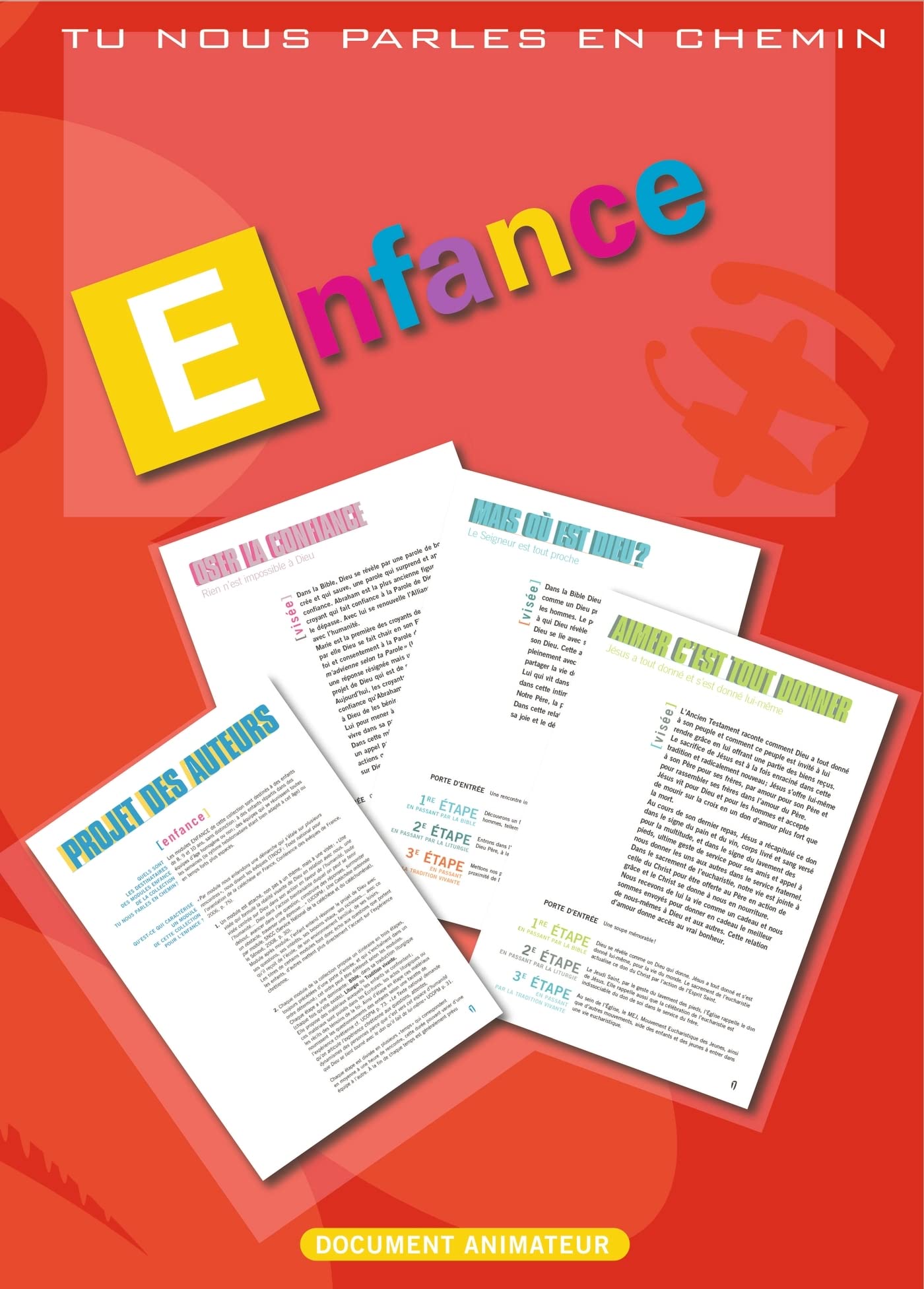 Tu nous parles en chemin - Enfance - Modules 16-17-18 - Animateur book