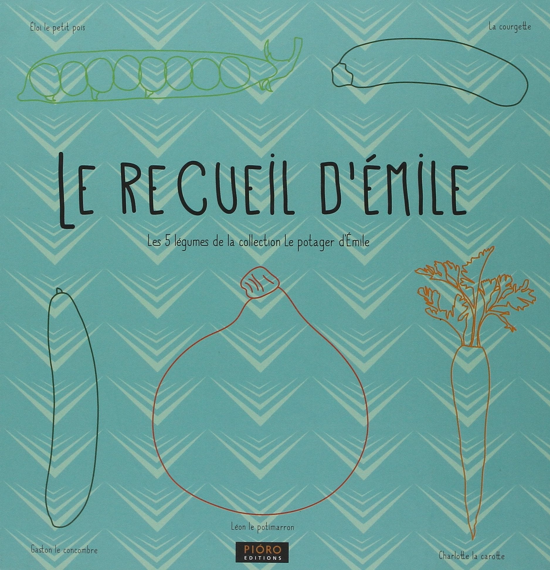 Le recueil d'Emile : légumes: Contient : 5 ouvrages Books