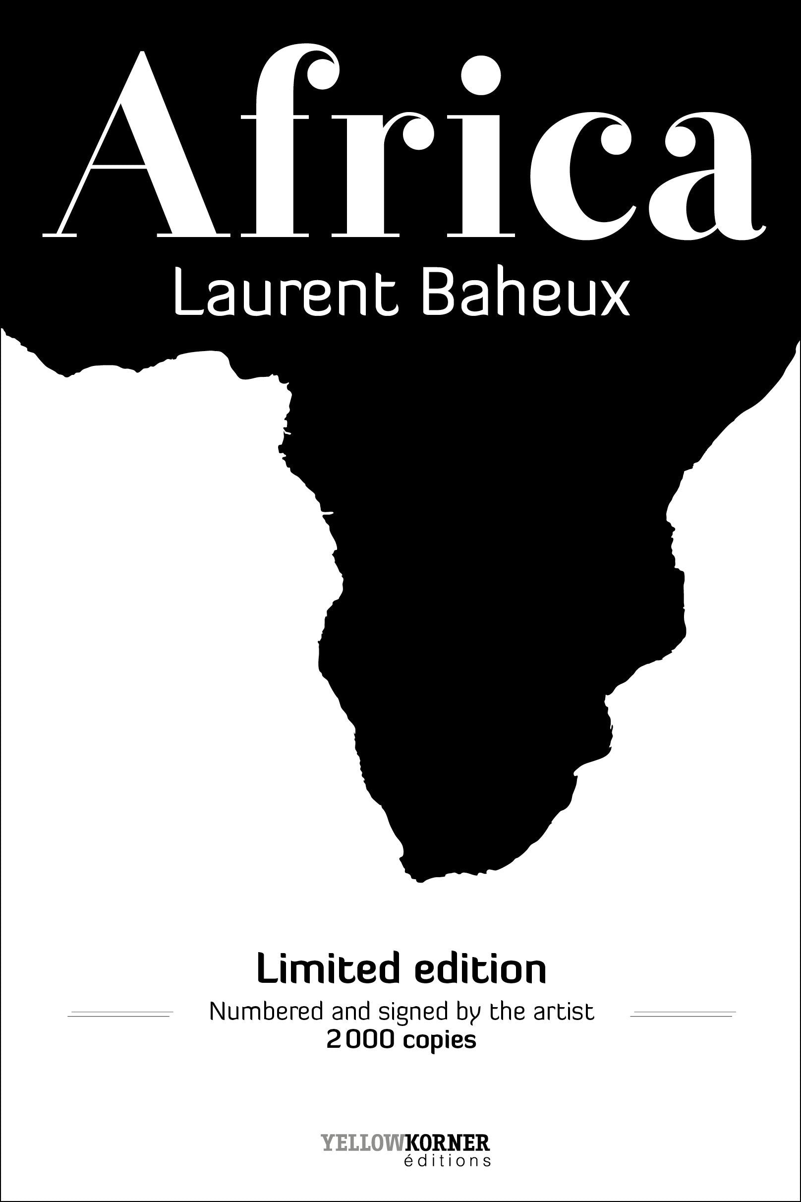 Africa - 2000 ex. signés par l'artiste book