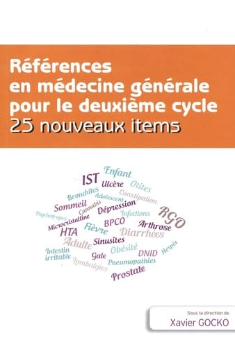 Références en médecine générale pour le deuxième cycle: 25 nouveaux items book