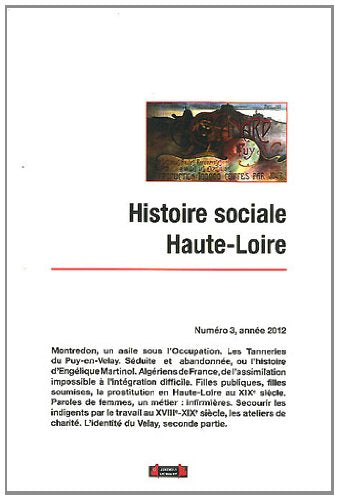 Histoire sociale Haute-Loire, numéro 3 book