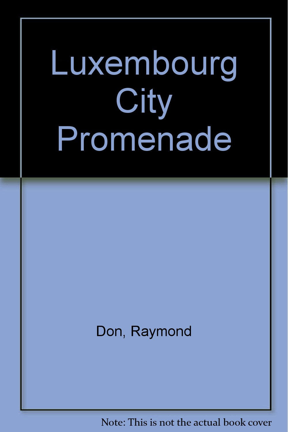 Luxembourg.City Promenade Books