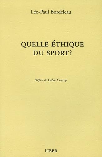 Quelle éthique du sport ? book