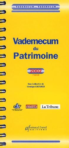 Vademecum Du Patrimoine. Edition 2002 Books
