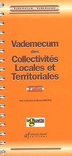Vademecum des collectivités locales et territoriales book