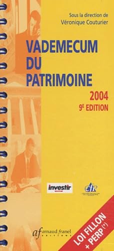 Vademecum du patrimoine 2004 book