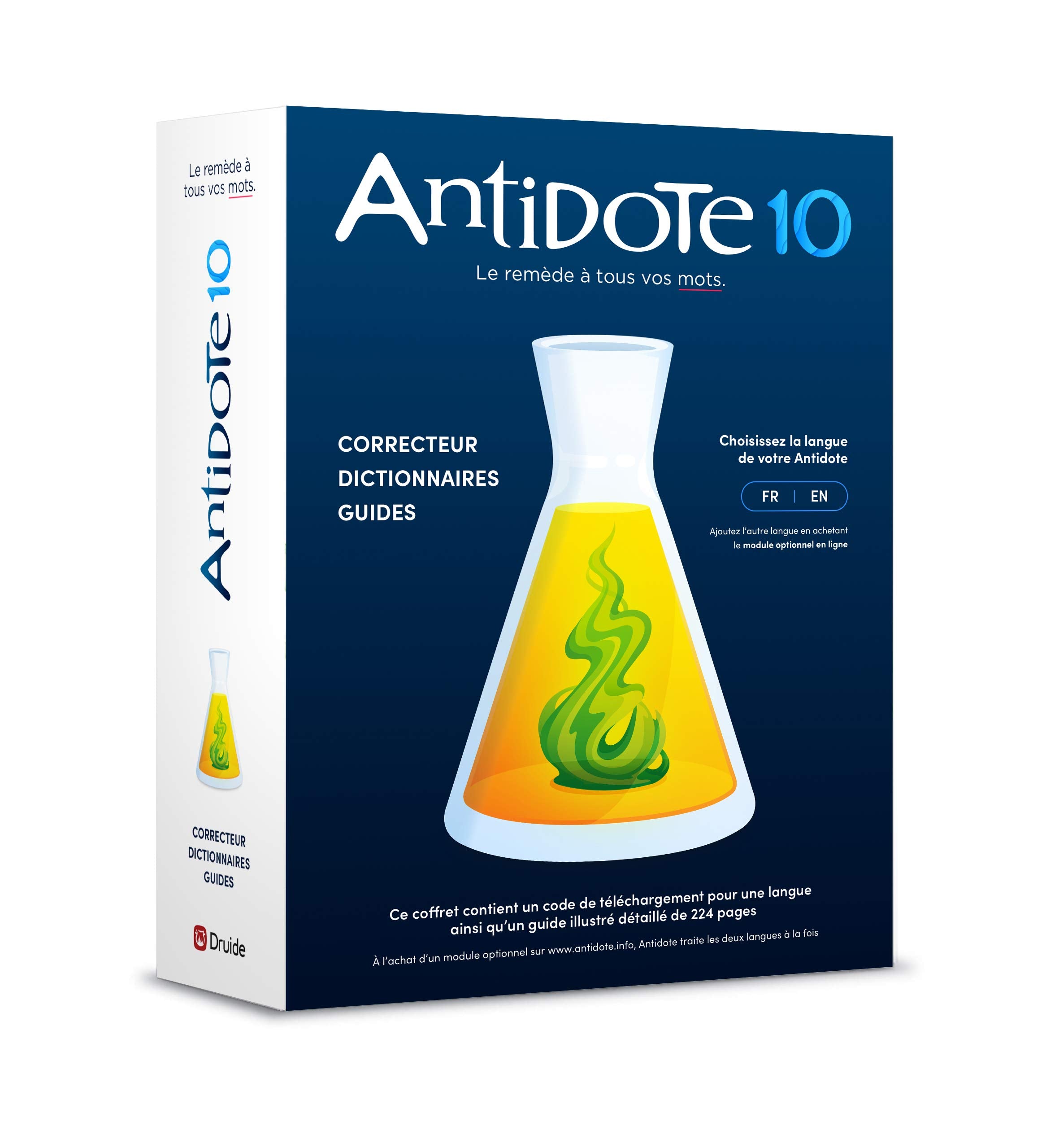 Antidote 10 – Correcteur et dictionnaires pour le français ou l’anglais software