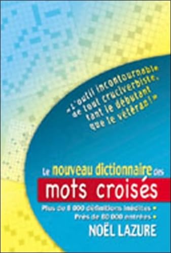 Le nouveau dictionnaire des mots croisés book