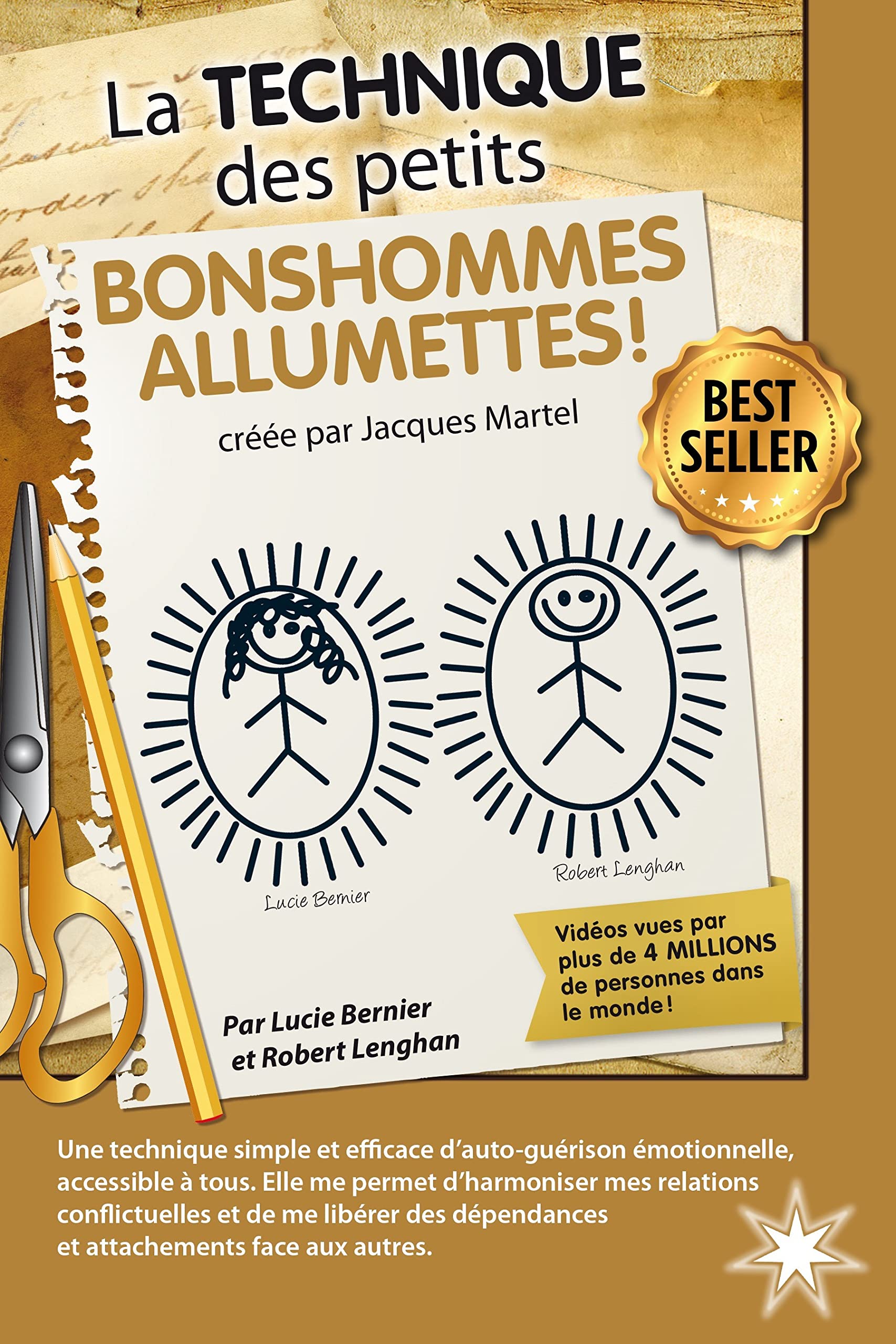 La technique des petits bonhommes allumettes: Créée par Jacques Martel Books
