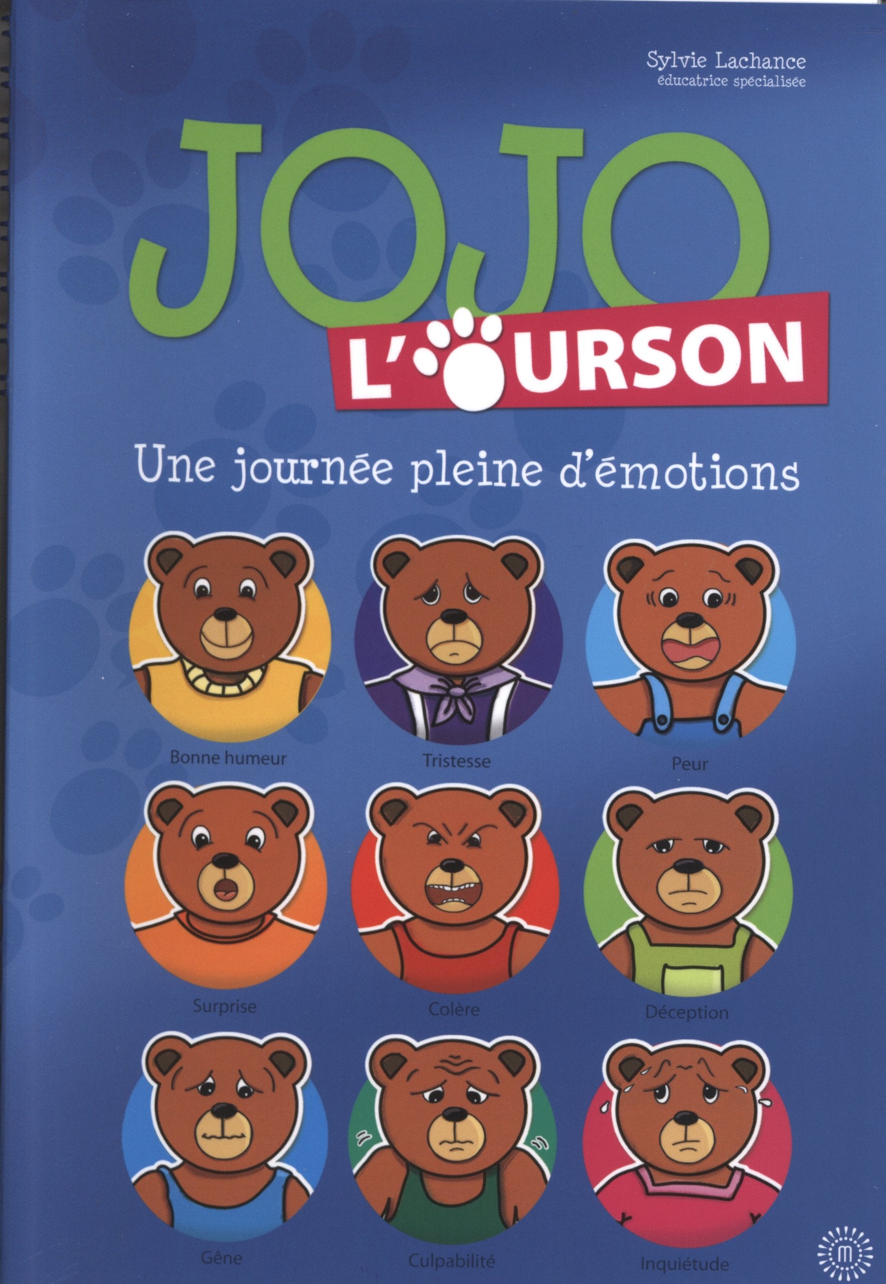 Jojo l'Ourson: Une journée pleine d'émotions Books