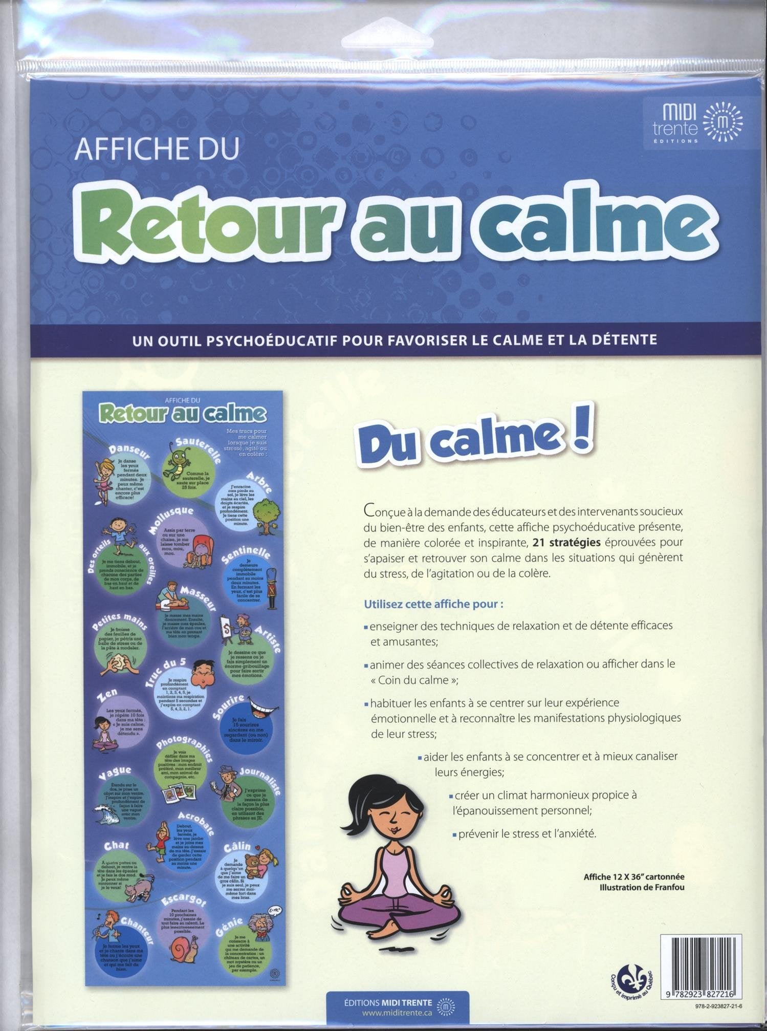 AFFICHE DU RETOUR AU CALME Non-fiction