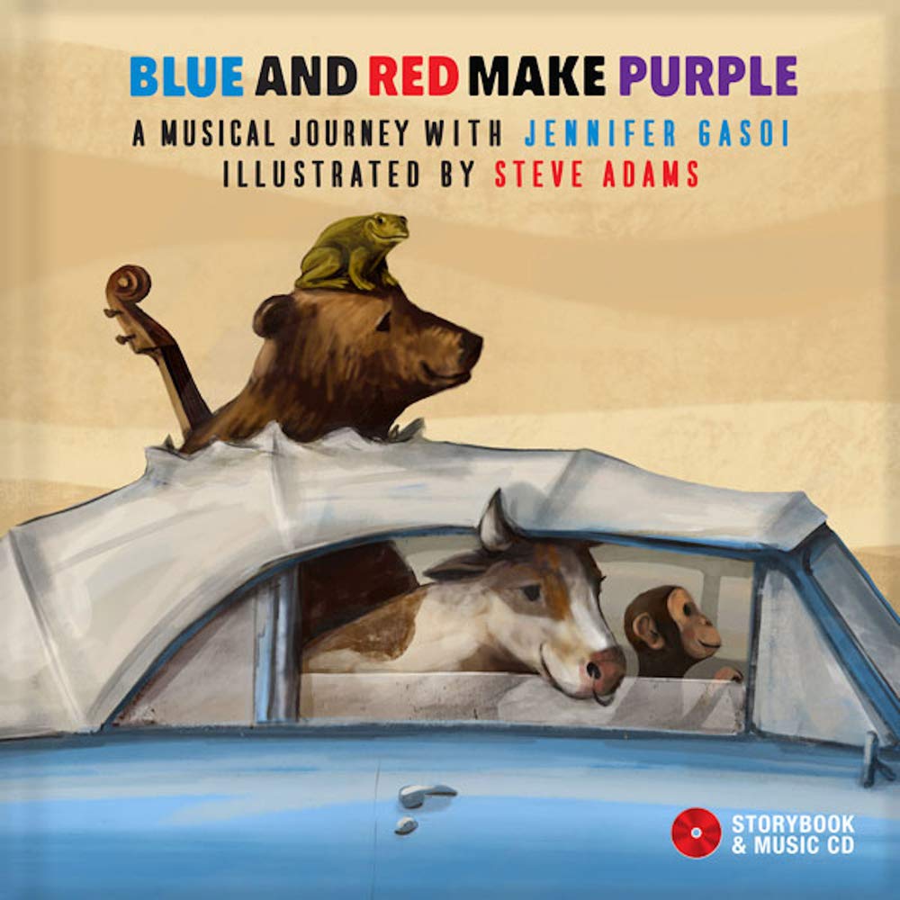 Blue and Red Make Purple: A Musical Journey with Jennifer Gasoi Non-fiction