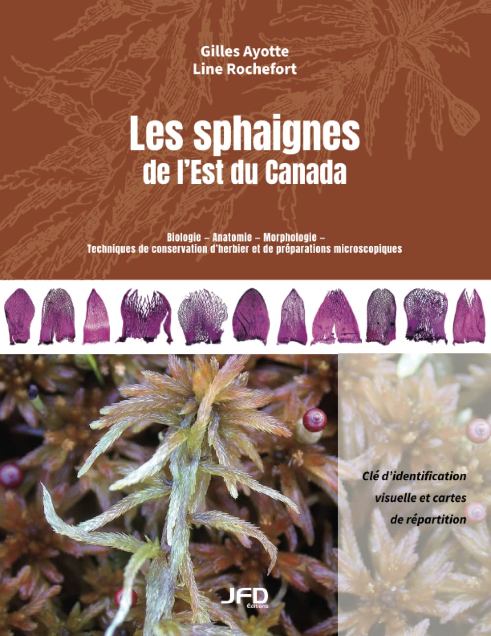 Les sphaignes de l'Est du Canada: Clé d'identification visuelle et cartes de répartition book