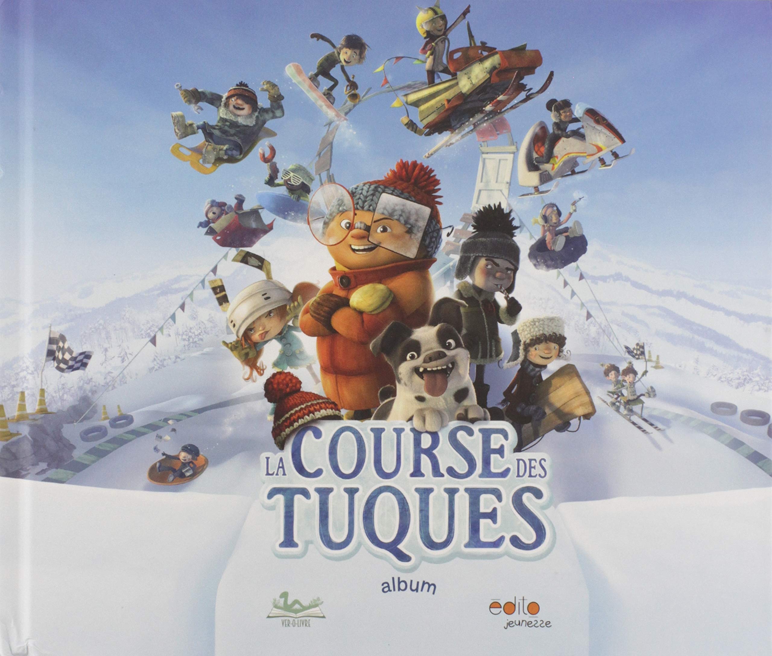La course des tuques. album du film book