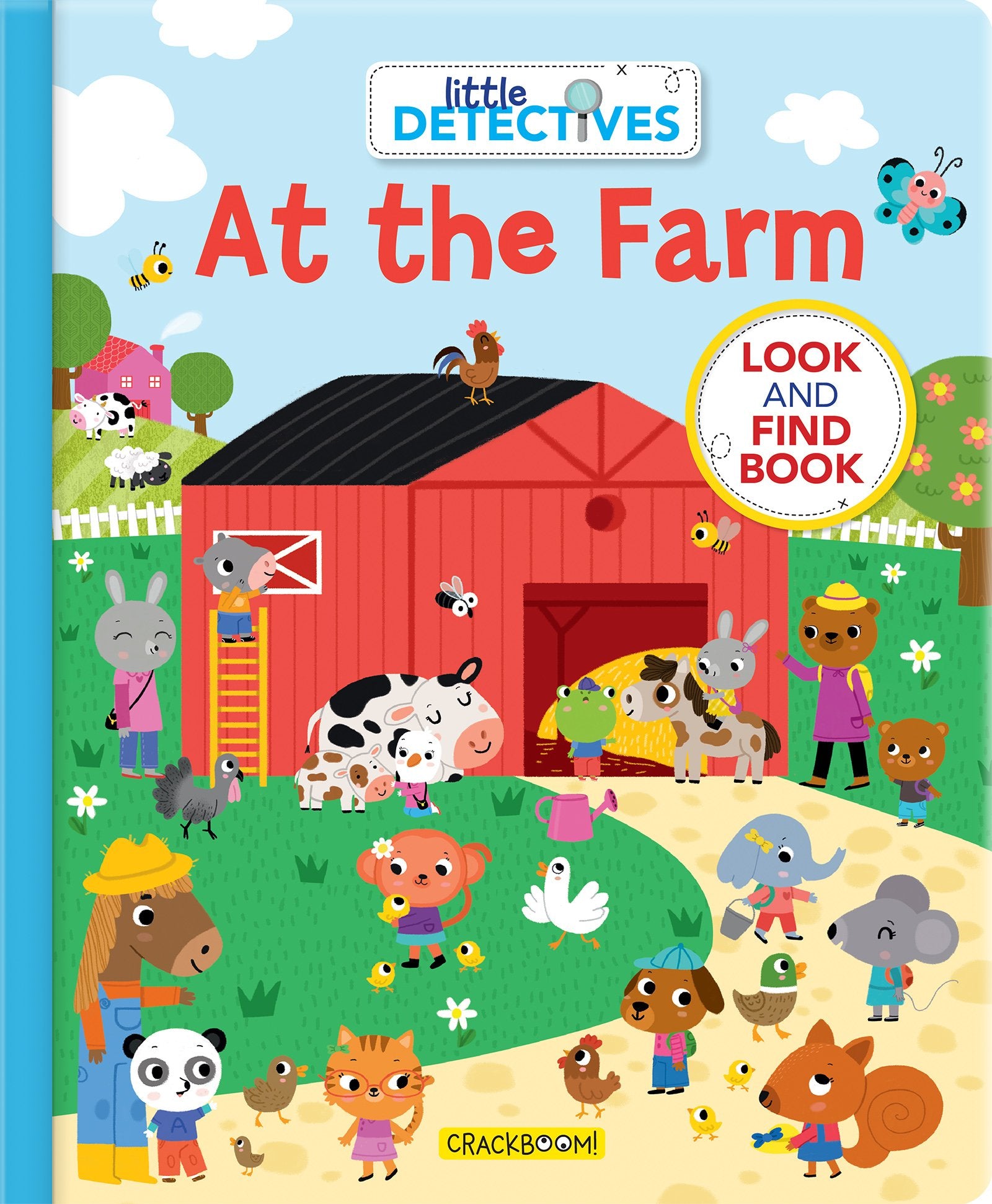 Little Detectives at the Farm: A Look and Find Book Non-fiction