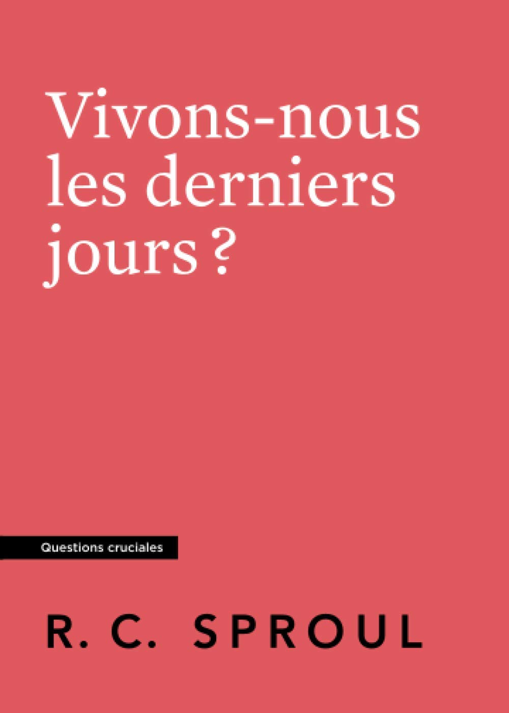 Vivons-nous les derniers jours ? book