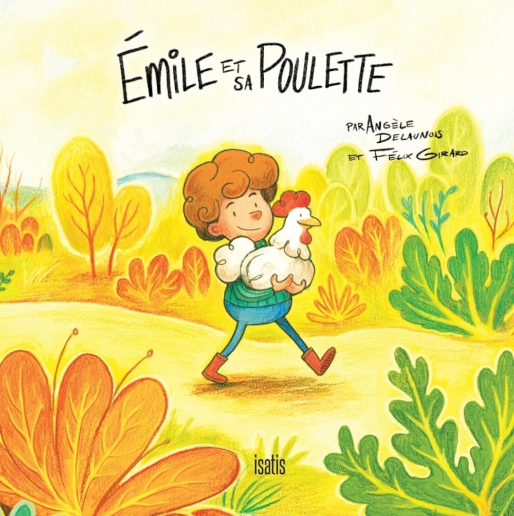 Emile et sa poulette book