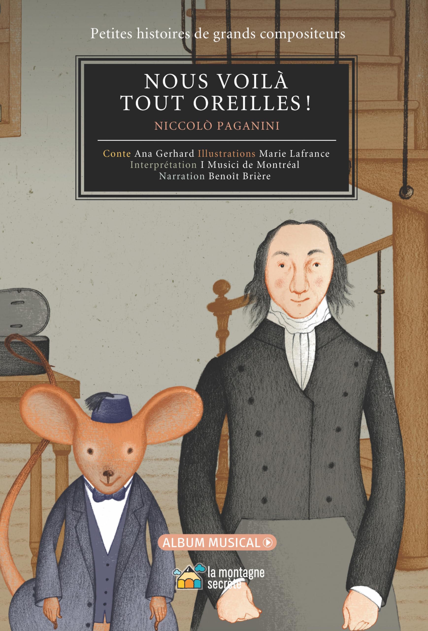 Nous voilà tout oreilles! : Niccolo Paganini book