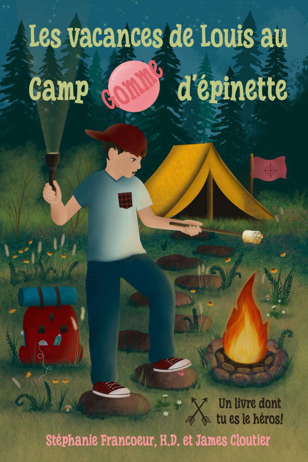 Les vacances de Louis au Camp Gomme d'épinette book