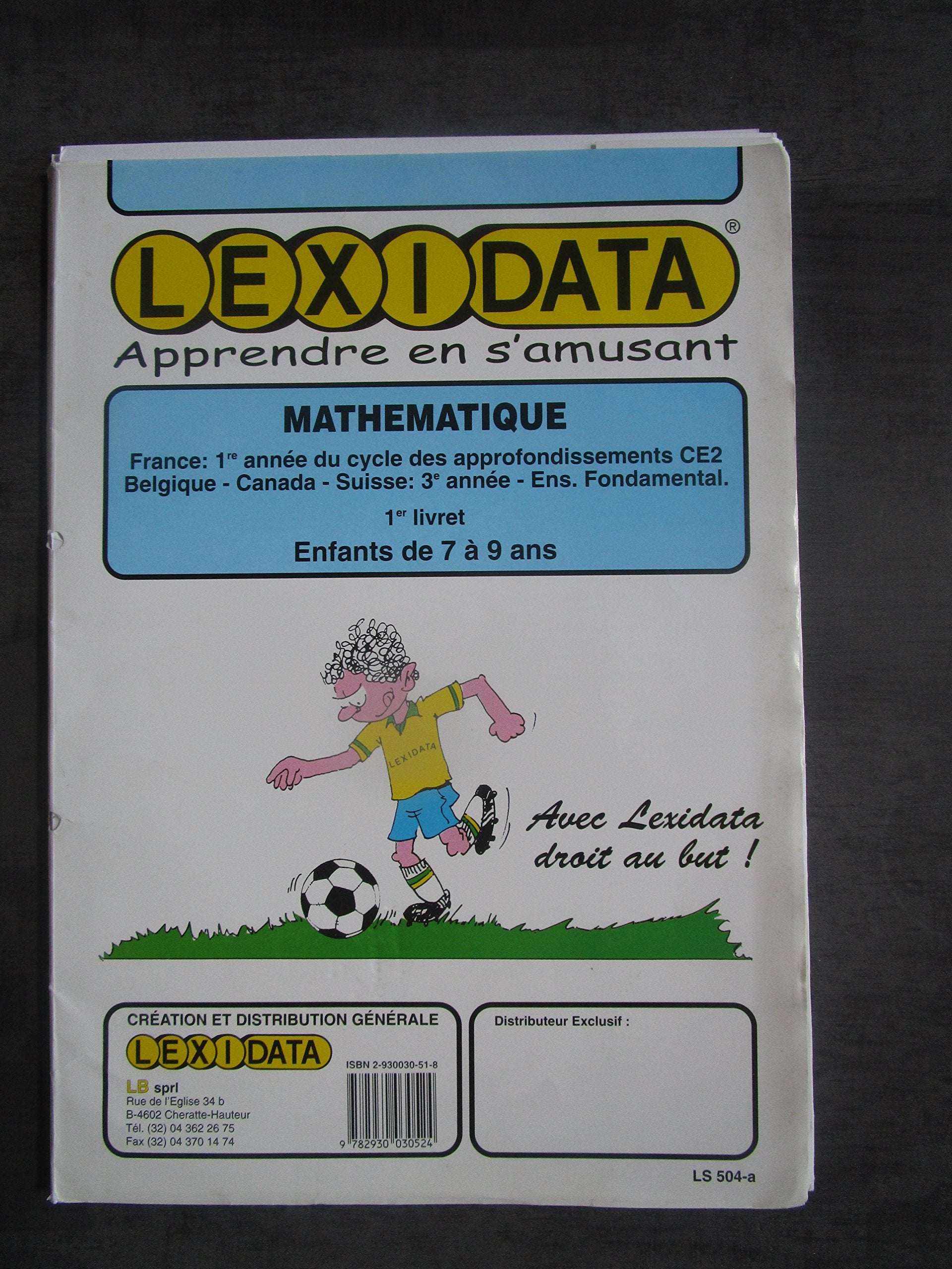 Mathematique 1ere Annee Du Cycle Des Approfondissements Ce2. 2 Livrets book