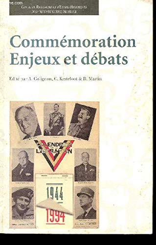 Commémoration: Enjeux et débats Books