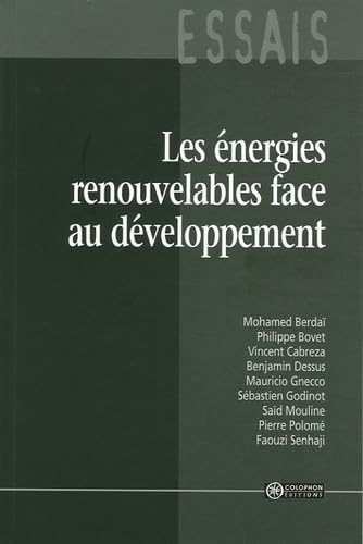 Les énergies renouvelables face au développement book