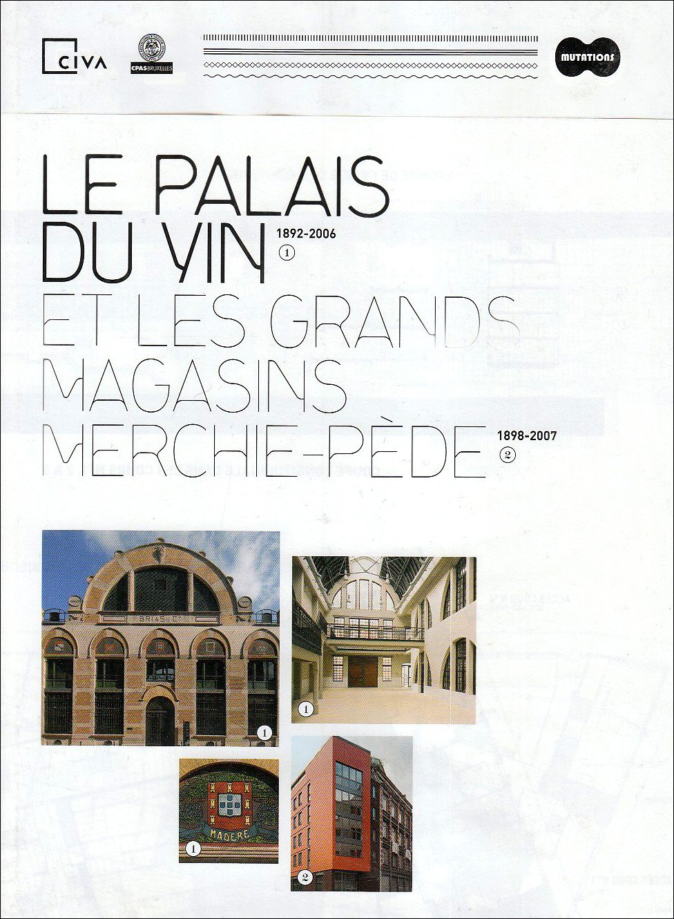 Le Palais du Vin et les Magasins Merchie-Pède book