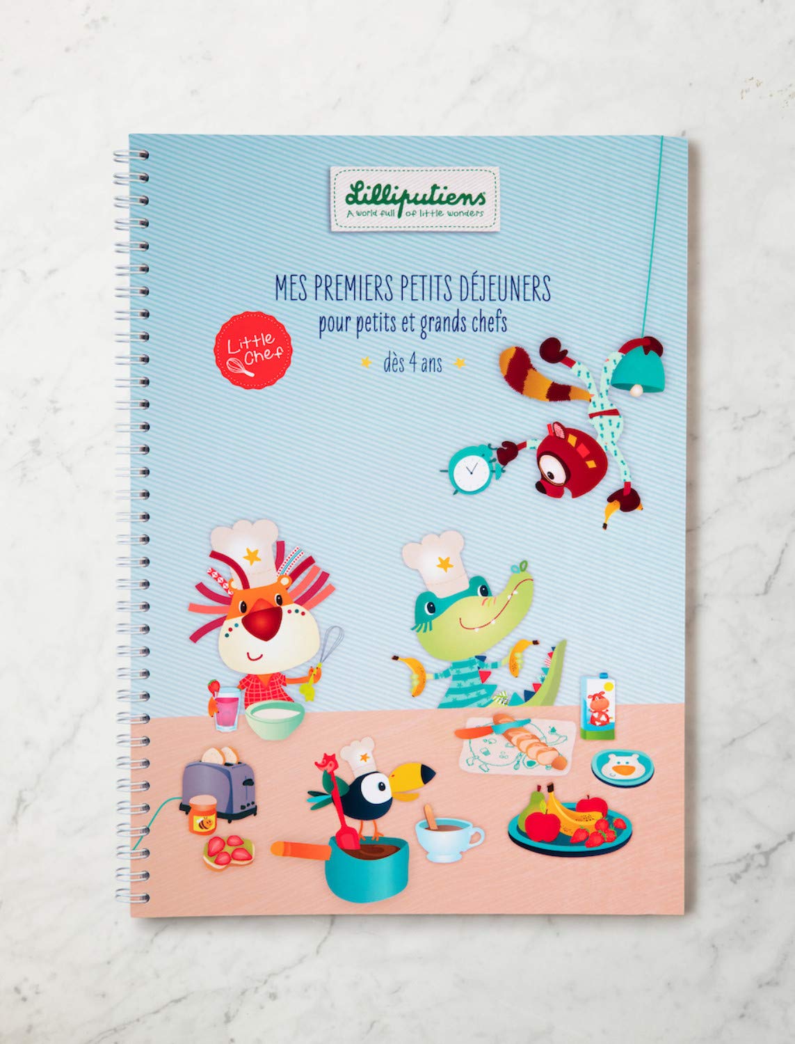 Livre de recettes Mes premiers petits déjeuners - Lilliputiens book