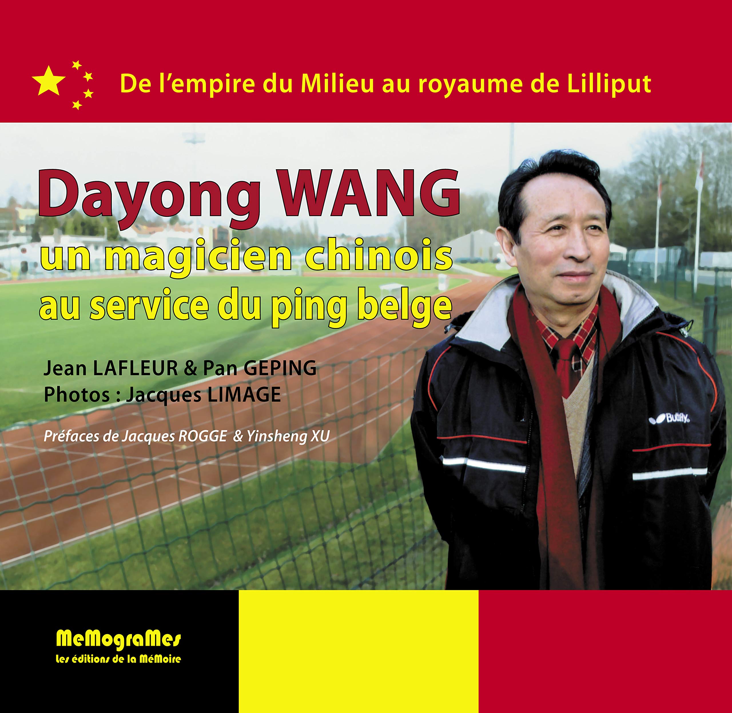 Dayong Wang, magicien chinois du ping-pong belge book