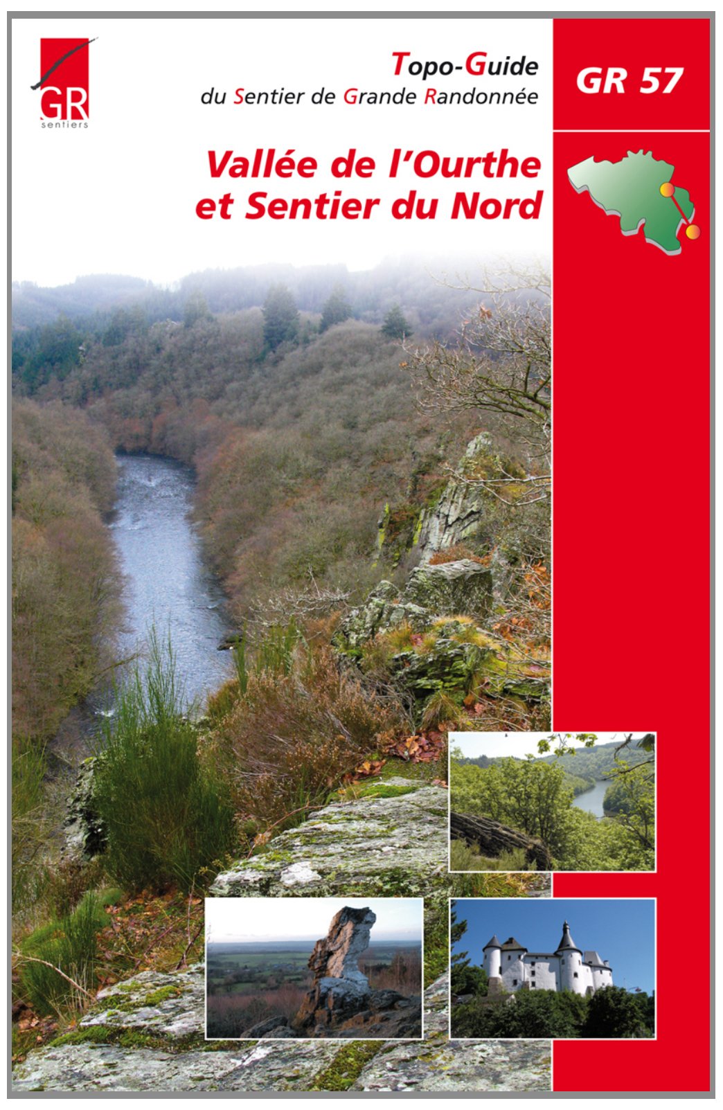Vallée de l'Ourthe GR57 Sentier du Nord Books