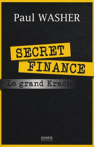 Secret finance ou le grand krach book