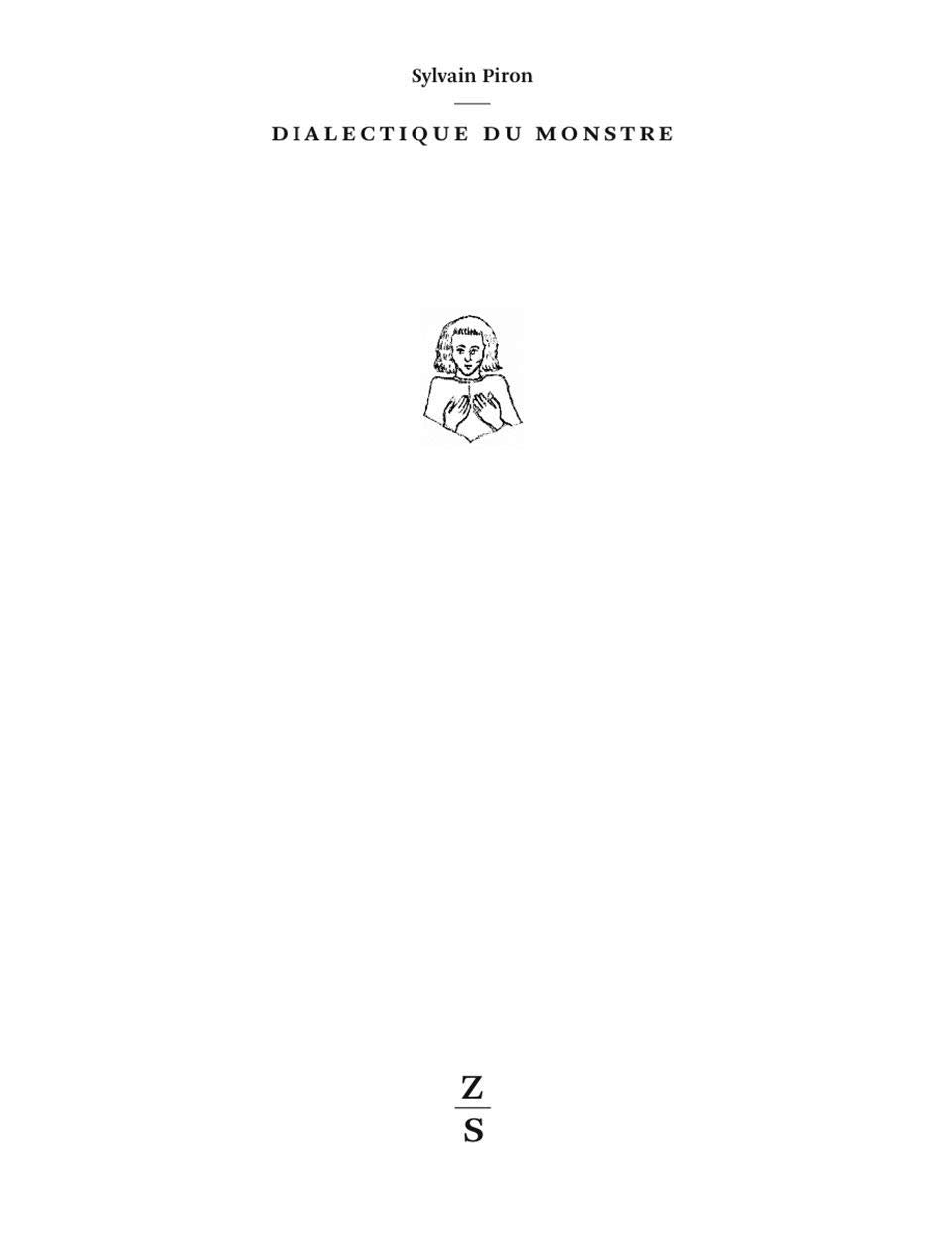 Dialectique du Monstre: Enquête sur Opicino de Canistris Social Sciences