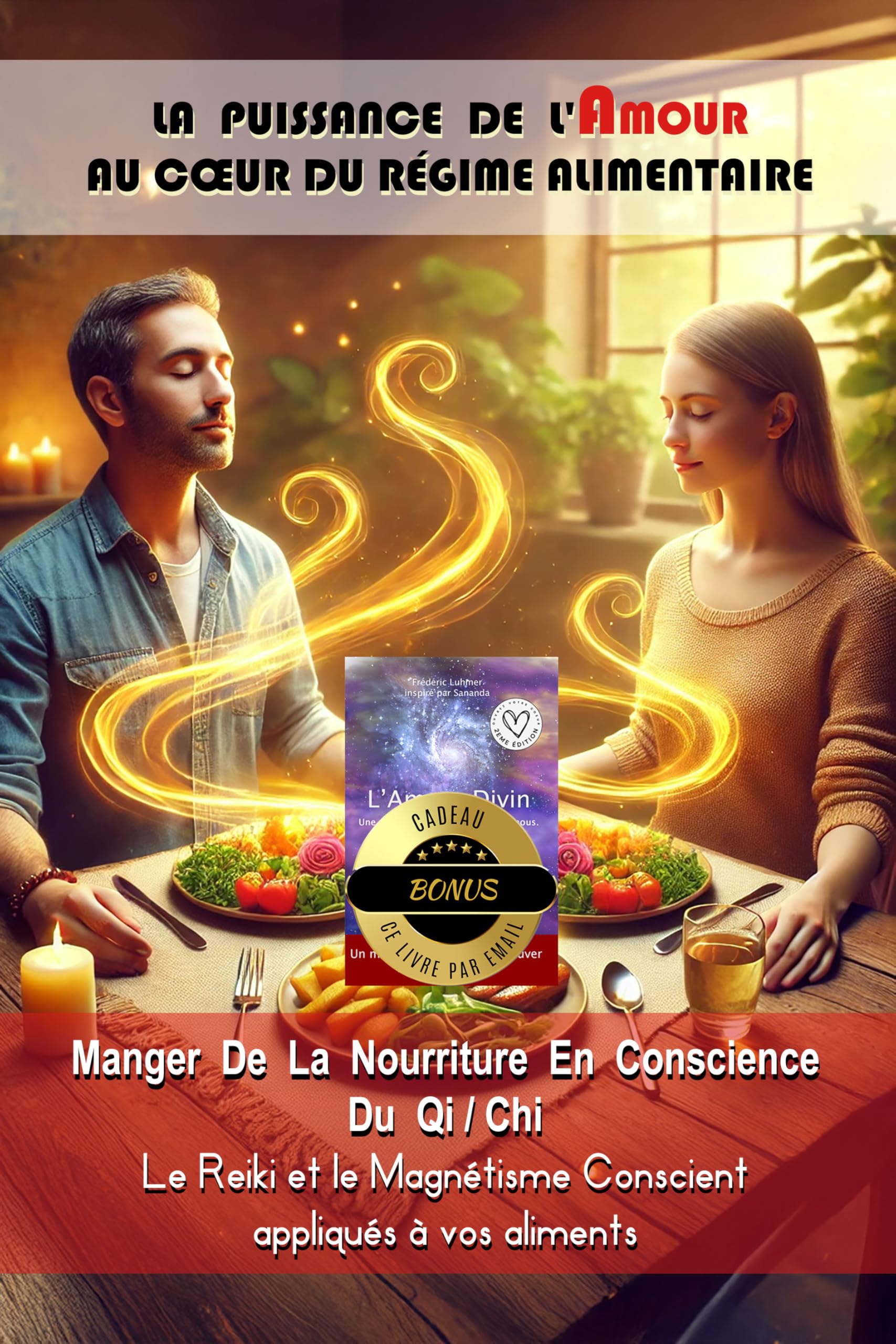 La puissance de l'amour au cœur du régime alimentaire - Manger de la nourriture en conscience du Qi / Chi: Le Reiki et le Magnétisme Conscient appliqués à vos aliments Medicine