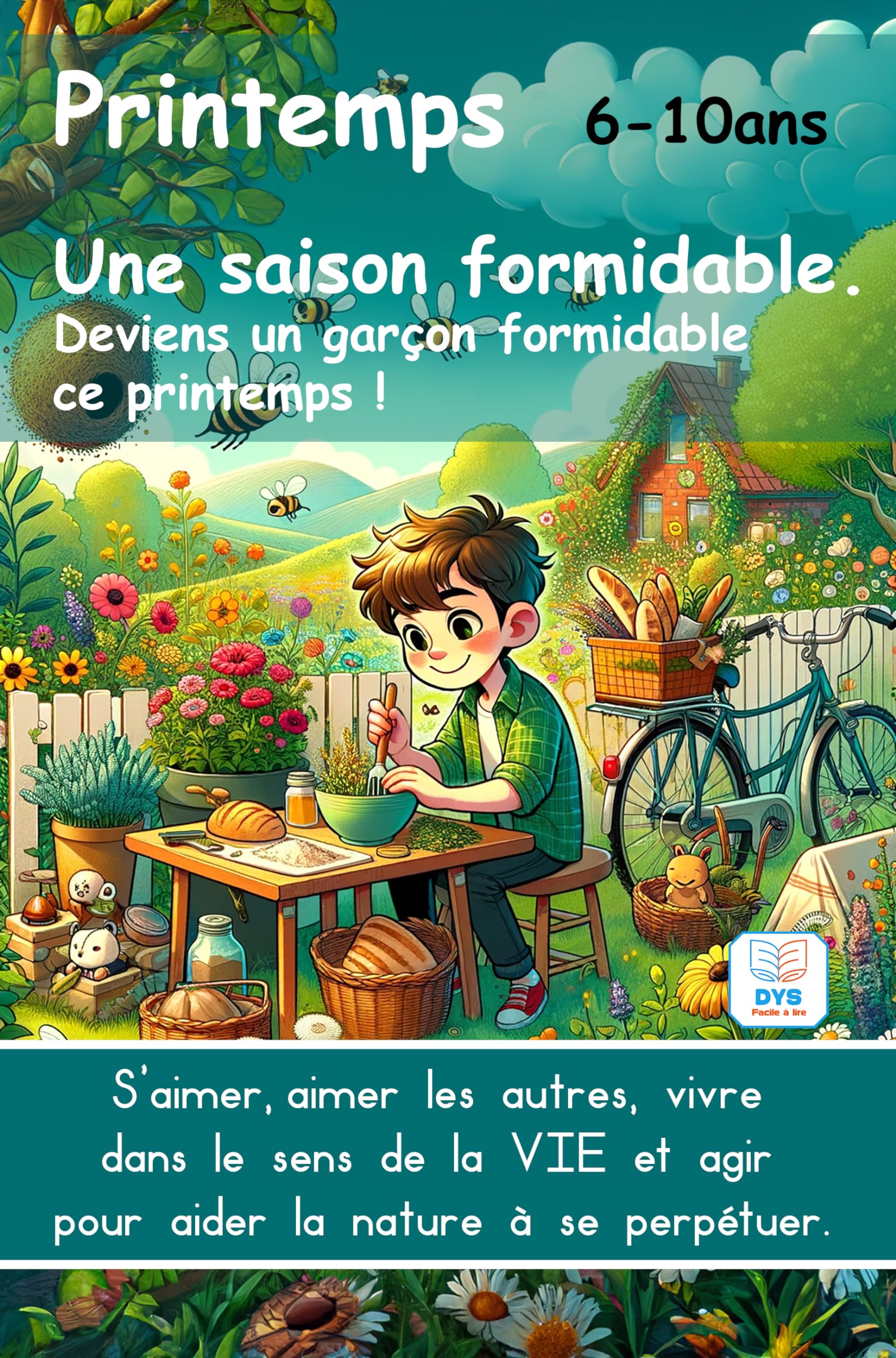 Printemps. Une saison formidable. Deviens un garçon formidable ce printemps ! 6-10ans - accessible DYS: S’aimer, aimer les autres, vivre dans le ... pour aider la nature à se perpétuer. book