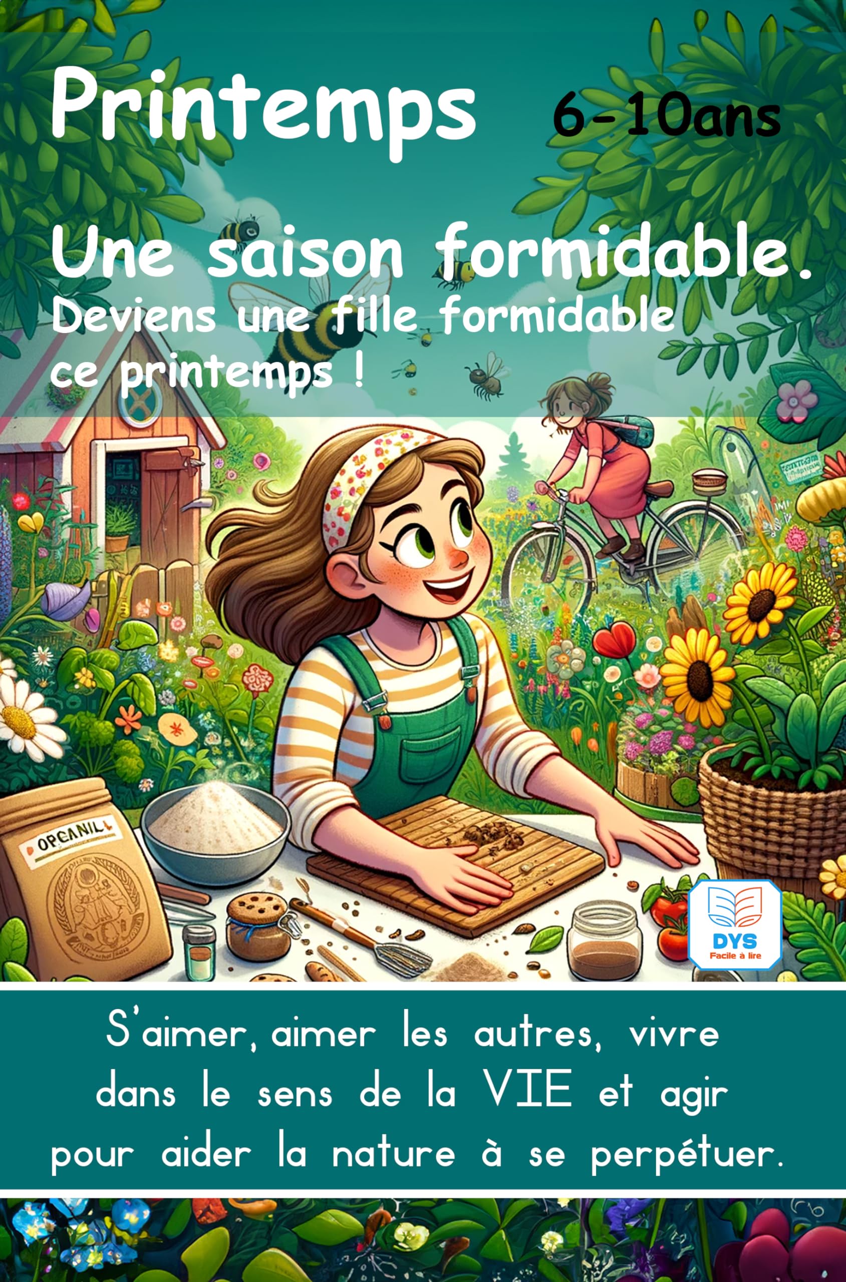 Printemps Une saison formidable. Deviens une fille formidable ce printemps ! 6-10ans Accessible DYS: S’aimer, aimer les autres, vivre dans le ... pour aider la nature à se perpétuer. book