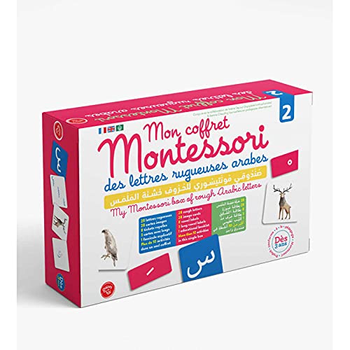 Mon Coffret Montessori Des Lettres Rugueuses Arabes 2, (Dès 3 Ans)- book