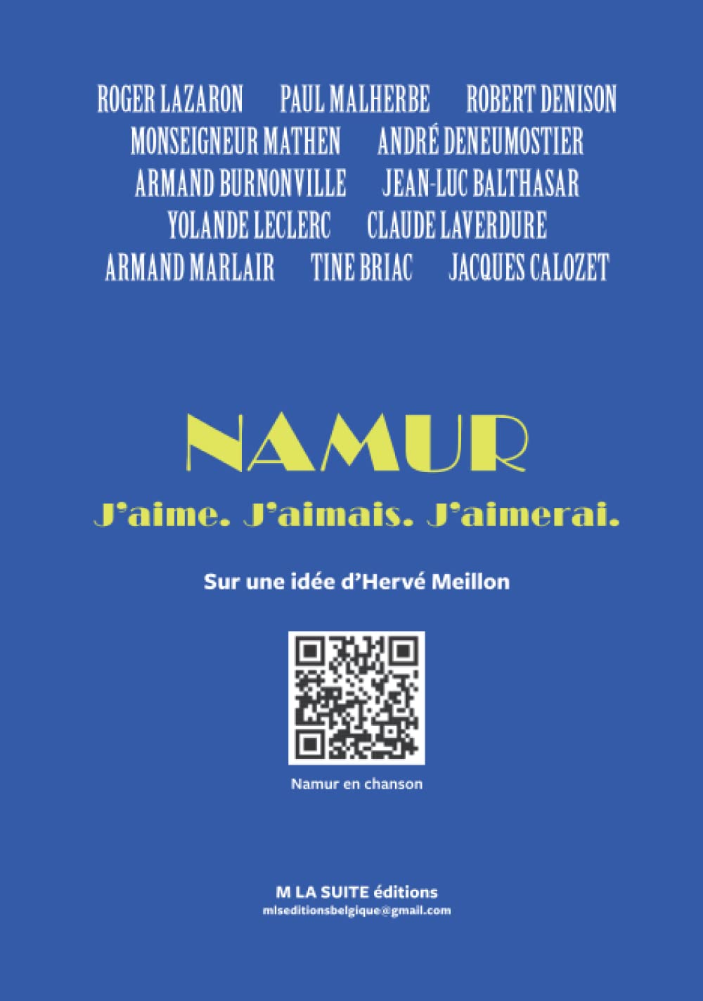 Namur - J'aime. J'aimais. J'aimerai. book
