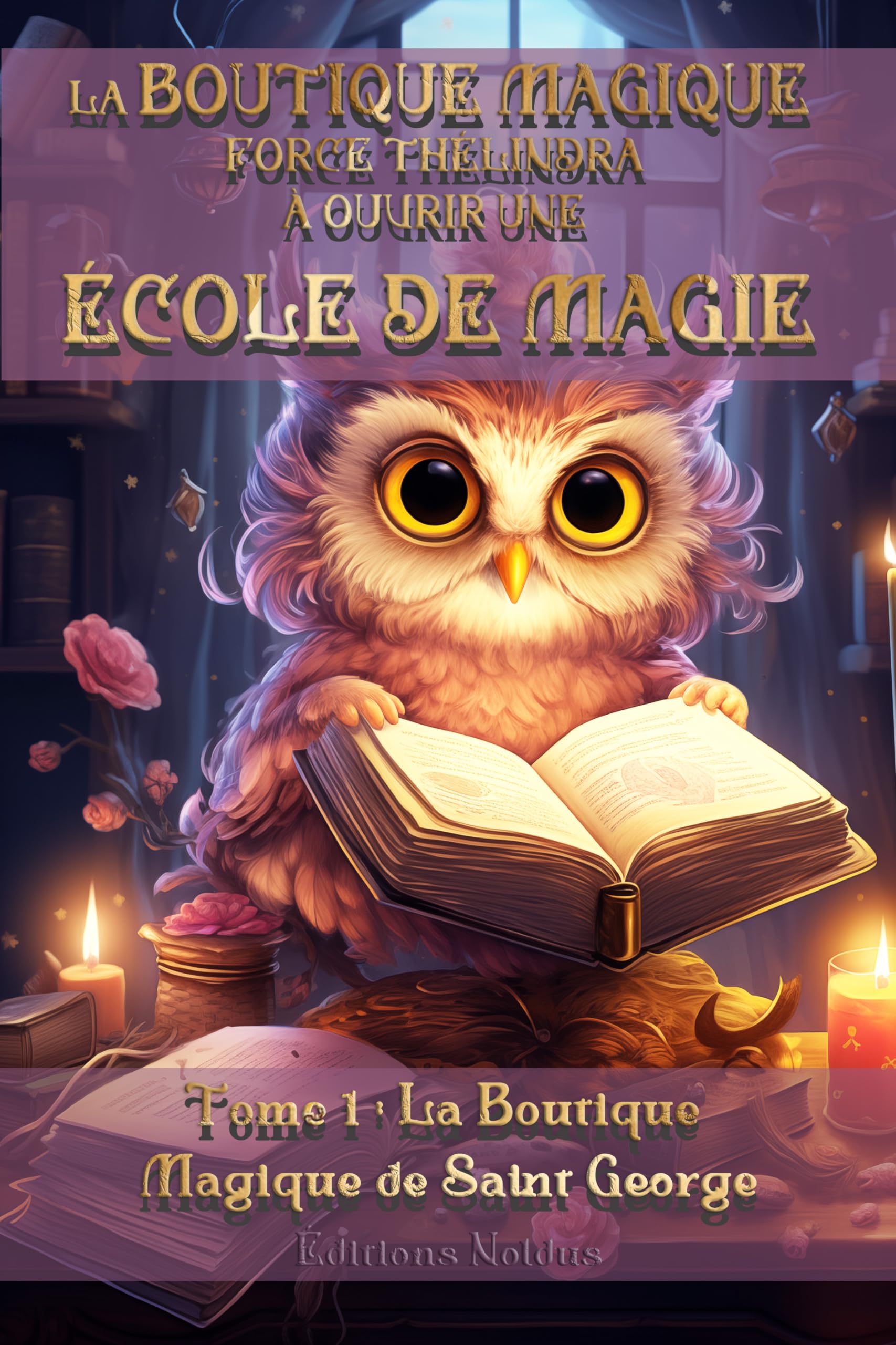 LA BOUTIQUE MAGIQUE FORCE THÉLINDRA À OUVRIR UNE ÉCOLE DE MAGIE - TOME 1 : La Boutique Magique de Saint George DYS 10-14ans: Une aventure fantastique ... formant et levant une armée de magiciens. Novels & Short Stories