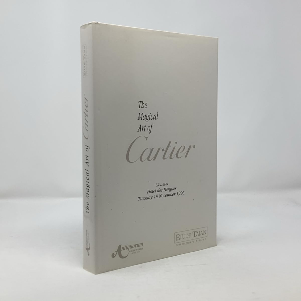 The Magical Art of Cartier. Geneva Hotel des Bergues 1996. Books