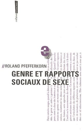 Genre et rapports sociaux de sexe book