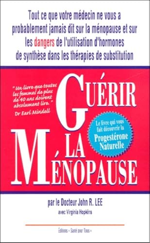 GUERIR LA MENOPAUSE Books
