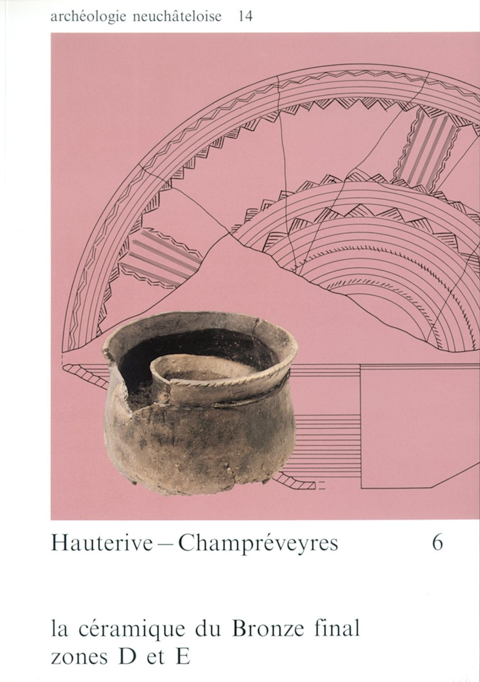 Hauterive-Champréveyres 6: La céramique du Bronze final, zones D et E book